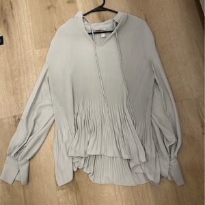 Elegant Sage Green Women's Top